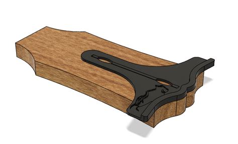 Guitar Head Cutting Jig (For GIBSON SG) by Sea Bison | Download free STL model | Printables.com