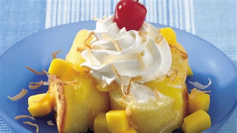 Caribbean Sponge Cake Desserts Recipe - Pillsbury.com