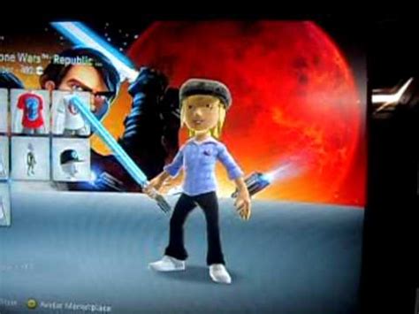 Xbox 360 avatar marketplace new items - YouTube