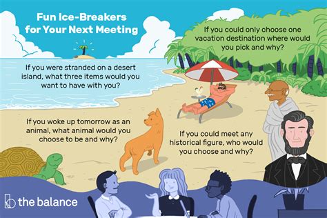 Fun Questions to Use As Ice Breakers in Meetings