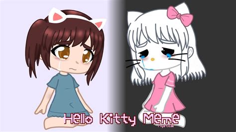 Hello Kitty - gacha club meme // TW - YouTube