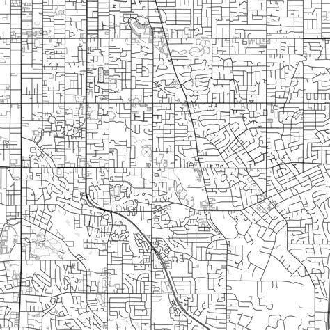 Holladay Map Print, Holladay Map Poster Wall Art, Ut City Map, Utah Print Street Map Decor, Road ...