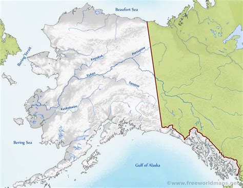 Alaska Political Map By Mapscom From Mapscom Worlds Largest Map Images