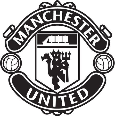 Manchester United Logo Black And White / Manchester United Logos Home Facebook / The new ...