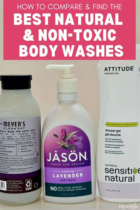 3 Best Non-Toxic and Natural Body Wash Brands