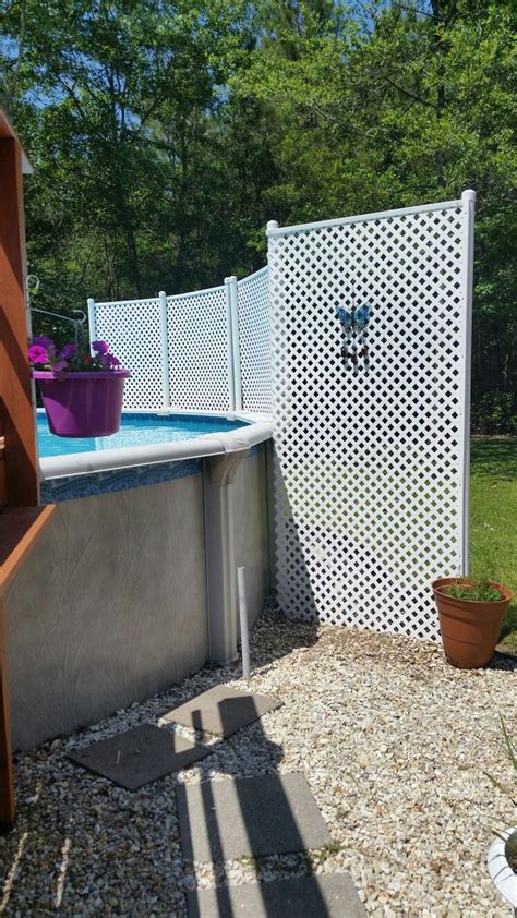 diy above ground pool fence ideas - Dorinda Osteen