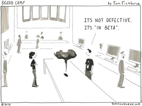 always in beta | Marketoonist | Tom Fishburne