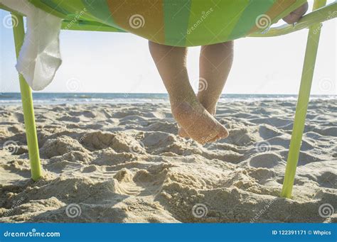 Child Boy Feet Full of Sand Stock Image - Image of body, green: 122391171