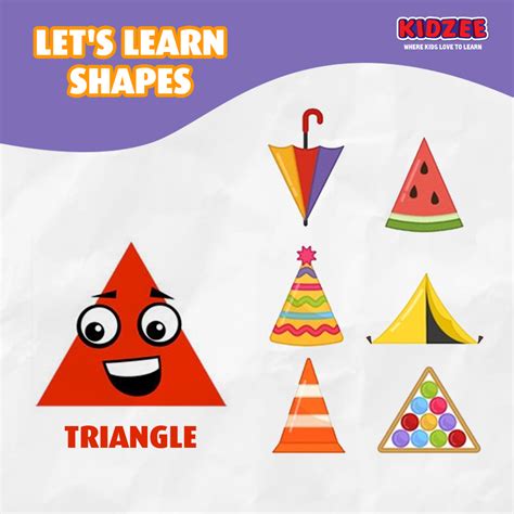 Triangle Shaped Objects For Kids