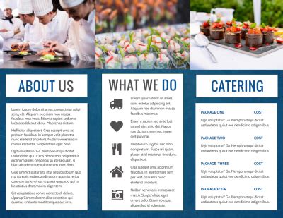 Catering Service Brochure Template | MyCreativeShop