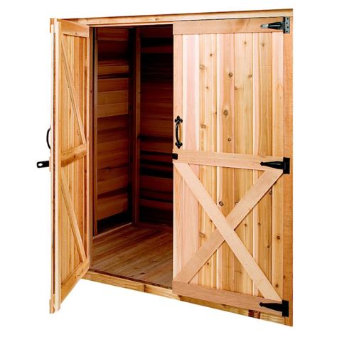 Cedarshed Cedar Cedar Door Storage Shed Door in the Storage Shed Accessories department at Lowes.com