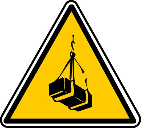 Sign,heavy object,lifting,crane,warning - free image from needpix.com