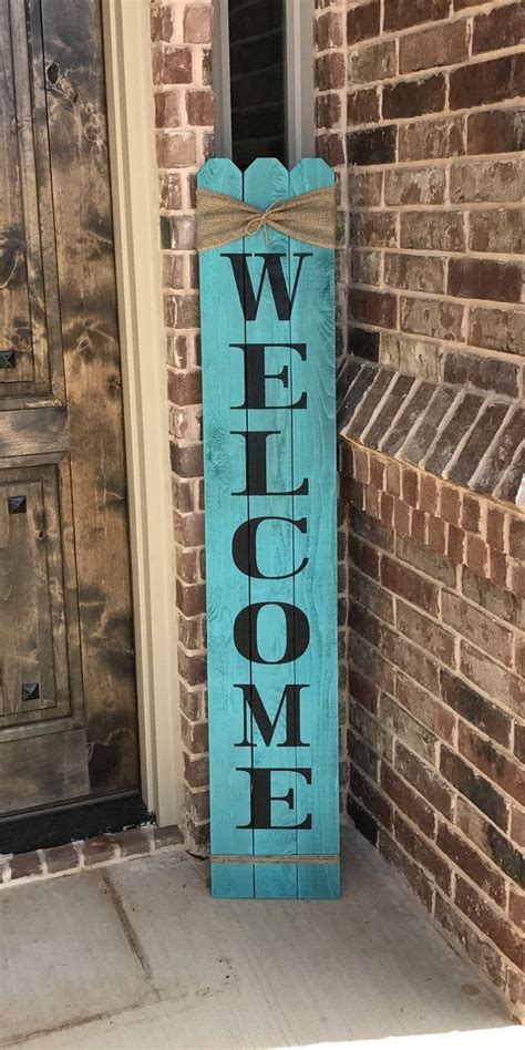 Farmhouse Welcome Sign,rustic Welcome Sign for Front Porch, Front Porch Decor, Wood Sign, Rustic ...