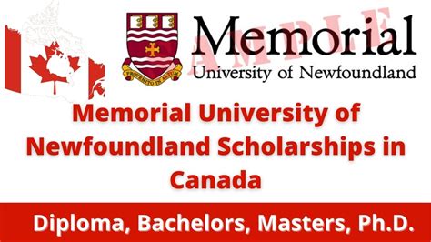 Memorial University of Newfoundland Scholarships 2023 in Canada