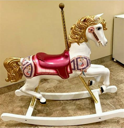 Carousel Rocking Horse | Horses, Rocking horse, Carousel