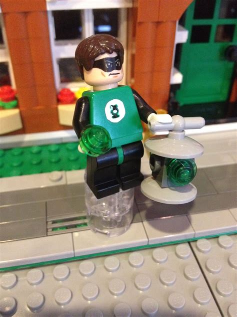 Green Lantern - custom lego minifig | Custom lego, Lego minifig, Lego