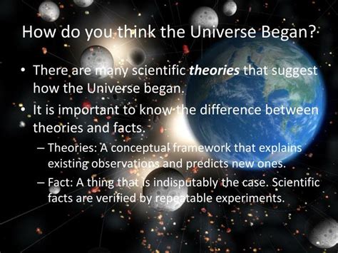 PPT - The Origin of the Universe PowerPoint Presentation - ID:1589812