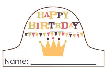 Birthday Hats | Birthday hat, Birthday, Happy birthday name