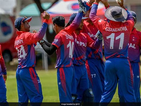 Nepal Captain 'Can't Speak' After Thrilling Win to Reach Cricket World ...