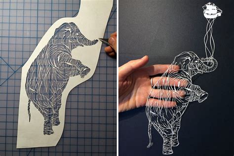 Amazing Drawings Are Actually Made Of Insanely Complex Cut Paper | Gizmodo Australia