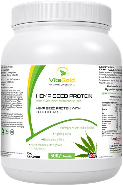 HEMP SEED PROTEIN | VitaGold