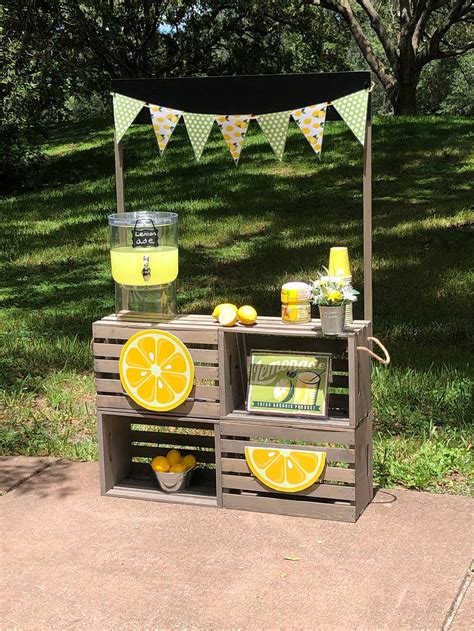 Lemonade Stand Complete With All Accessories and Decor - Etsy