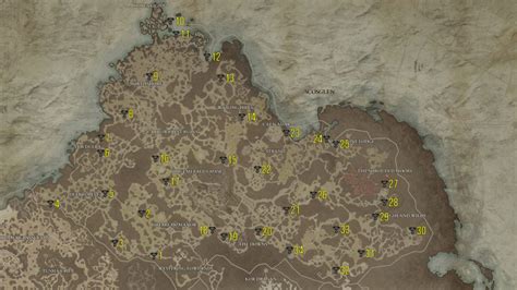 All Scosglen Altars of Lilith Locations - Diablo 4 Guide