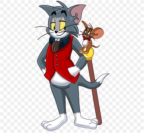 Tom Cat Tom And Jerry In Fists Of Furry Jerry Mouse Clip Art, PNG ...