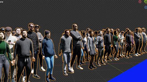 Procedural Crowds Add-On for Blender (Review) | Brandon's Drawings