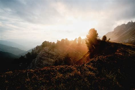 Snow Covered Mountain during Sunrise · Free Stock Photo