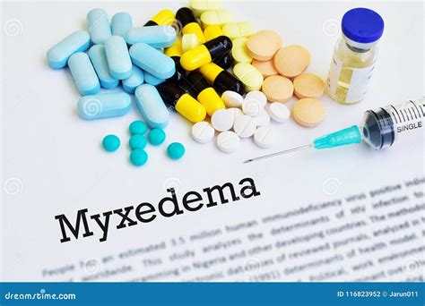 Myxedema Disease Treatment Royalty-Free Stock Image | CartoonDealer.com ...