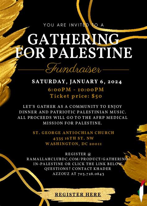 Gathering for Palestine Fundraiser - Event - Arab America