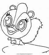 Zoobles Coloring Pages  Coloringkidsorg sketch template