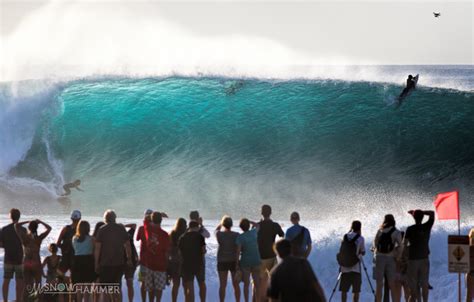 Wallpaper : ocean, sunset, beach, sports, Hawaii, big, Break, oahu, action, crowd, North, wave ...