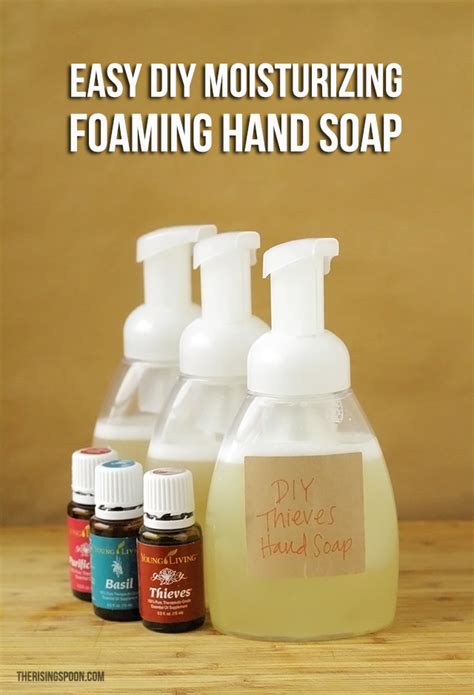 DIY Moisturizing Foaming Hand Soap - The Rising Spoon