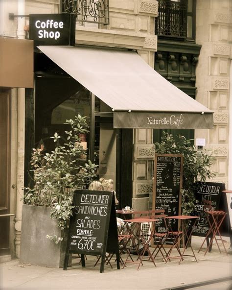 Pin by Jillian on Coffee ~ | Coffee shop, Paris cafe, French coffee shop