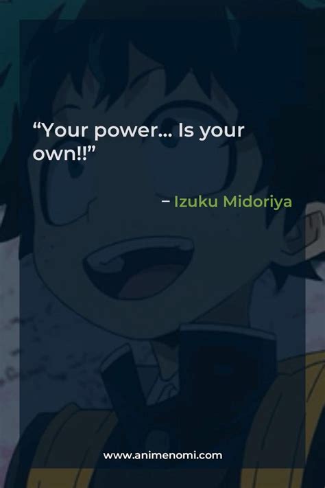 13 Hand-Picked Best Deku Anime Quotes From The My Hero Academia Anime ...