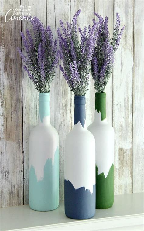 Decoration Ideas Easy Glass Bottle Painting - diario-para-chicas