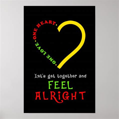 One Love Poster | Zazzle