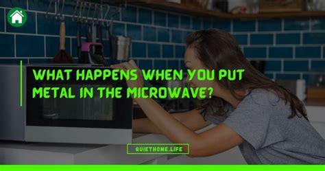 Why Does Metal Spark In The Microwave? (Science Behind It...!) | Quiet Home Life