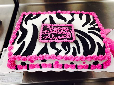 Custome cake. Zebra. Walmart | It's a Girl | Pinterest | Custom cake, Cake and Birthdays