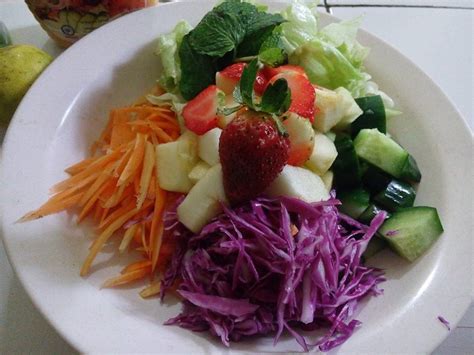 SALAD SAYURAN DAN BUAH ~ DAPUR IBU ARCHARD