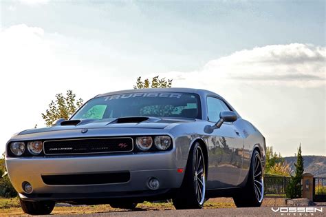 Custom Dodge Challenger Beautified by Trufiber and Vossen | Dodge ...