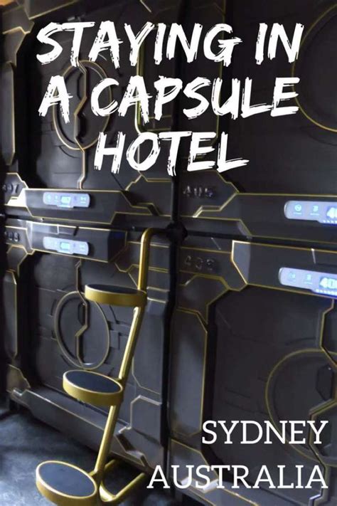 What it's like staying in a capsule hotel. The Capsule Hotel in Sydney is Australia's first ...