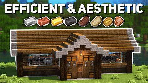 Creative Smelting House Designs in Minecraft - TBM | TheBestMods