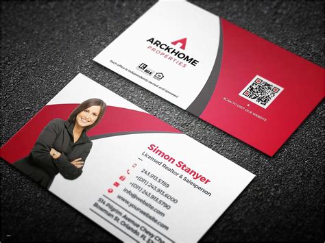 Real Estate Business Cards Templates - AMP