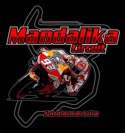 mandalika circuit racing map ... 8344513 Vector Art at Vecteezy