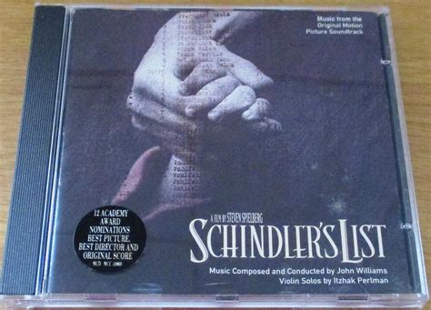 SCHINDLER’S LIST Music Composed and Conducted by John Williams [Zx28 ...