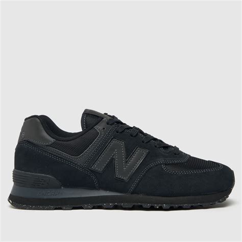 Mens Black New Balance 574 Trainers | schuh