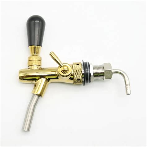 New homebrew kegging beer tap for beer kegs,Flow Control beer faucet,homebrew making tap,brass ...